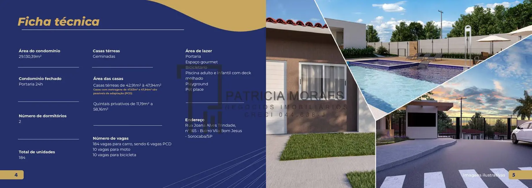 Foto 4 de Casa de Condomínio com 2 quartos à venda, 11m2 em Vila Bom Jesus, Sorocaba - SP