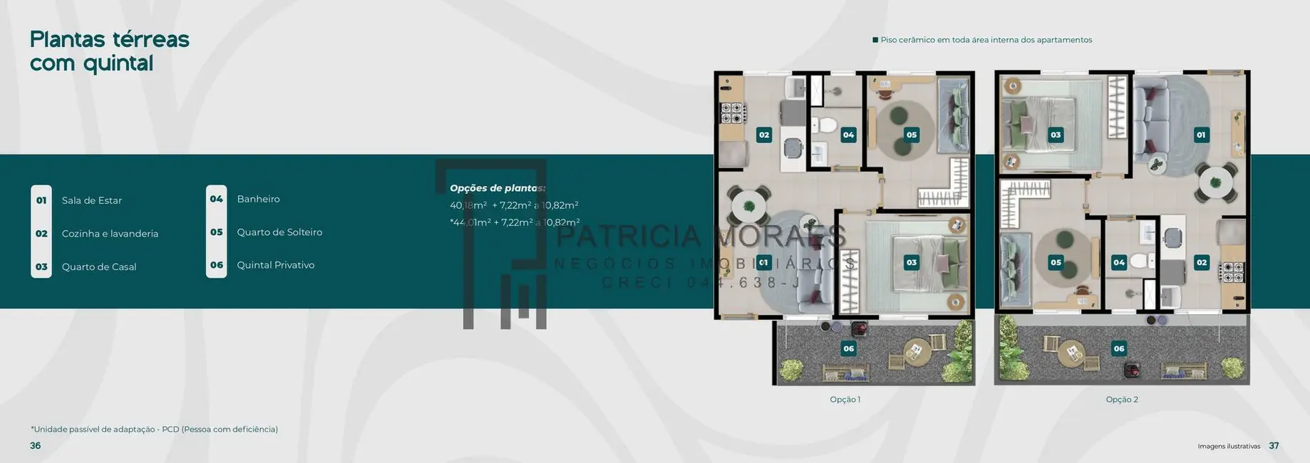 Foto 7 de Apartamento com 2 quartos à venda, 40m2 em Loteamento Dinorá Rosa, Sorocaba - SP