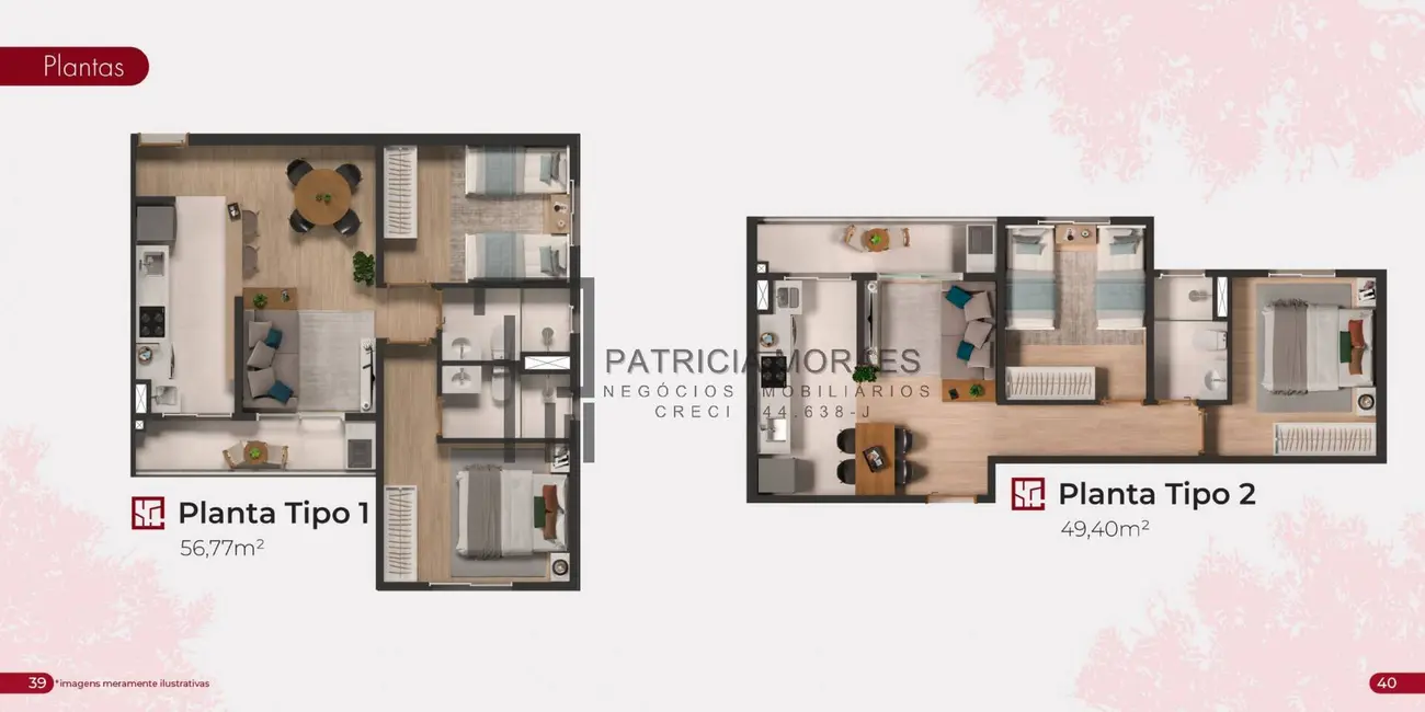 Apartamento com 2 quartos à venda, 57m2 em Alto da Boa Vista, Sorocaba - SP - imagem 5 Foto 5 de Apartamento com 2 quartos à venda, 57m2 em Alto da Boa Vista, Sorocaba - SP