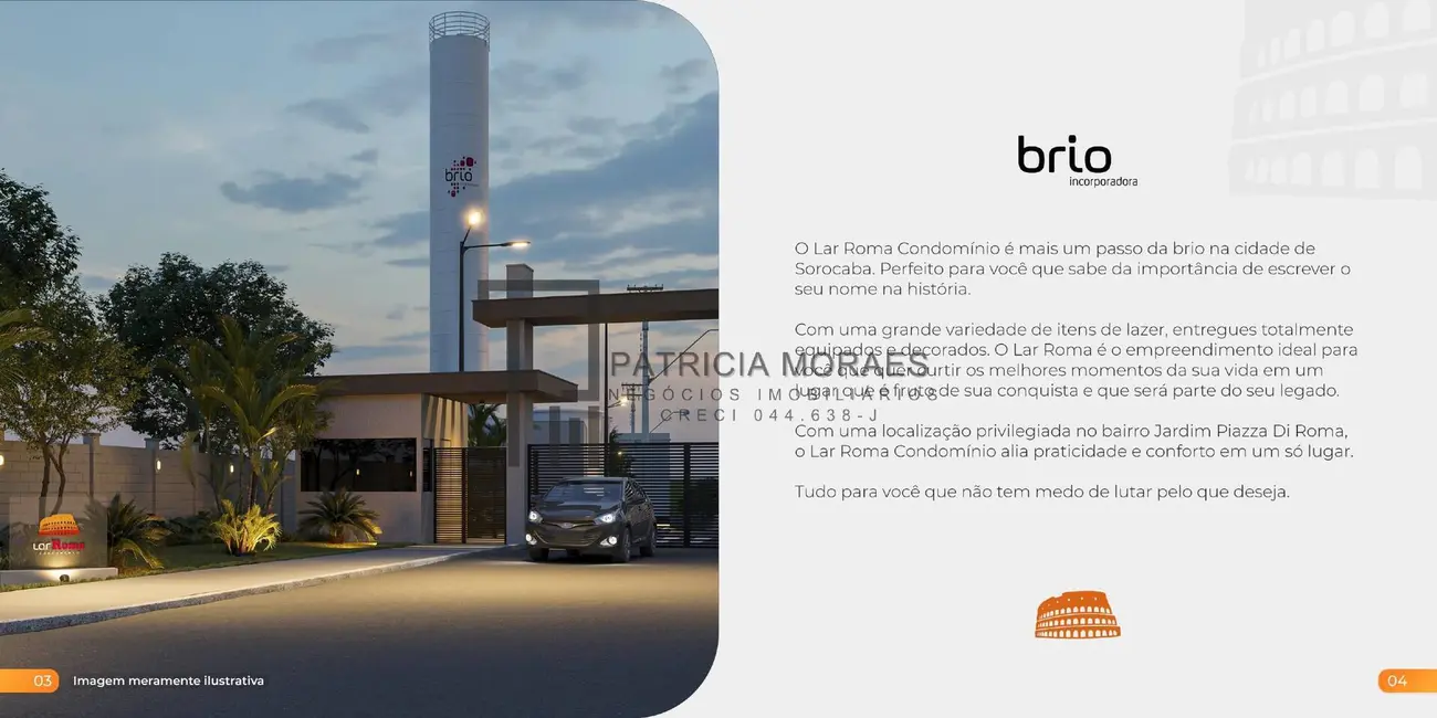 Foto 2 de Apartamento com 2 quartos à venda, 41m2 em Jardim Piazza di Roma, Sorocaba - SP