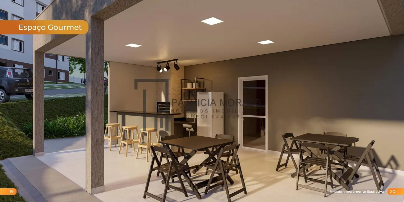 Foto 8 de Apartamento com 2 quartos à venda, 41m2 em Jardim Piazza di Roma, Sorocaba - SP