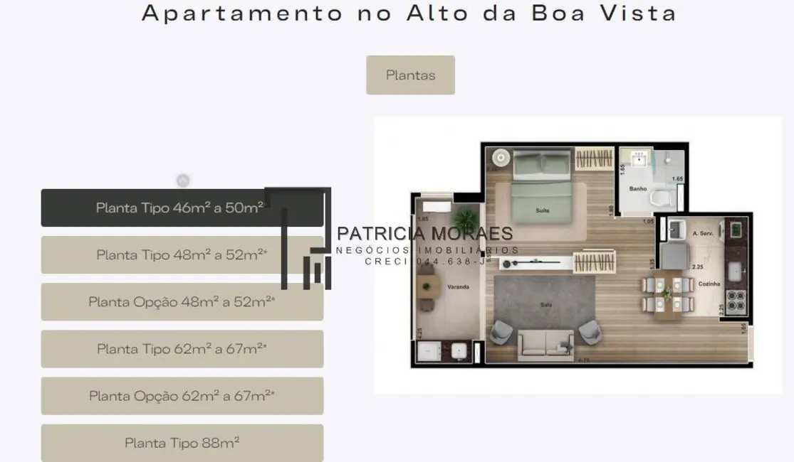 Foto 4 de Apartamento com 1 quarto à venda, 46m2 em Jardim do Paço, Sorocaba - SP