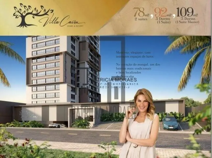 Apartamento com 3 quartos à venda, 92m2 em Sorocaba - SP - imagem 7 Foto 7 de Apartamento com 3 quartos à venda, 92m2 em Sorocaba - SP