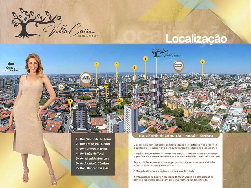 Apartamento com 2 quartos à venda, 80m2 em Sorocaba - SP - imagem 5 Foto 5 de Apartamento com 2 quartos à venda, 80m2 em Sorocaba - SP