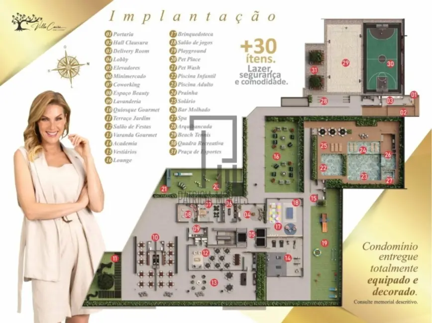 Apartamento com 3 quartos à venda, 160m2 em Sorocaba - SP - imagem 4 Foto 4 de Apartamento com 3 quartos à venda, 160m2 em Sorocaba - SP