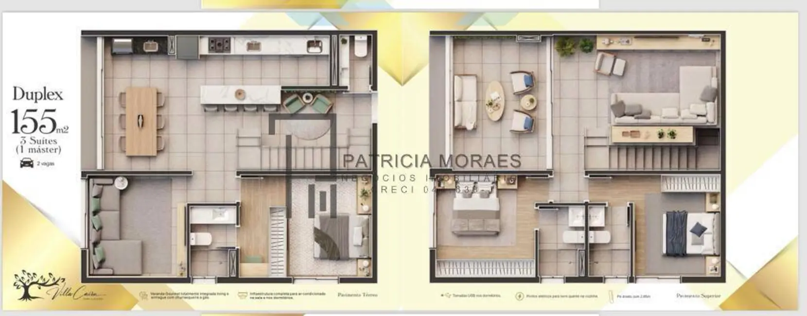 Apartamento com 3 quartos à venda, 160m2 em Sorocaba - SP - imagem 3 Foto 3 de Apartamento com 3 quartos à venda, 160m2 em Sorocaba - SP