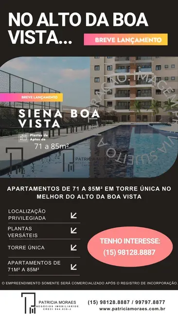 Foto 1 de Apartamento com 3 quartos à venda e para alugar, 84m2 em Boa Vista, Sorocaba - SP