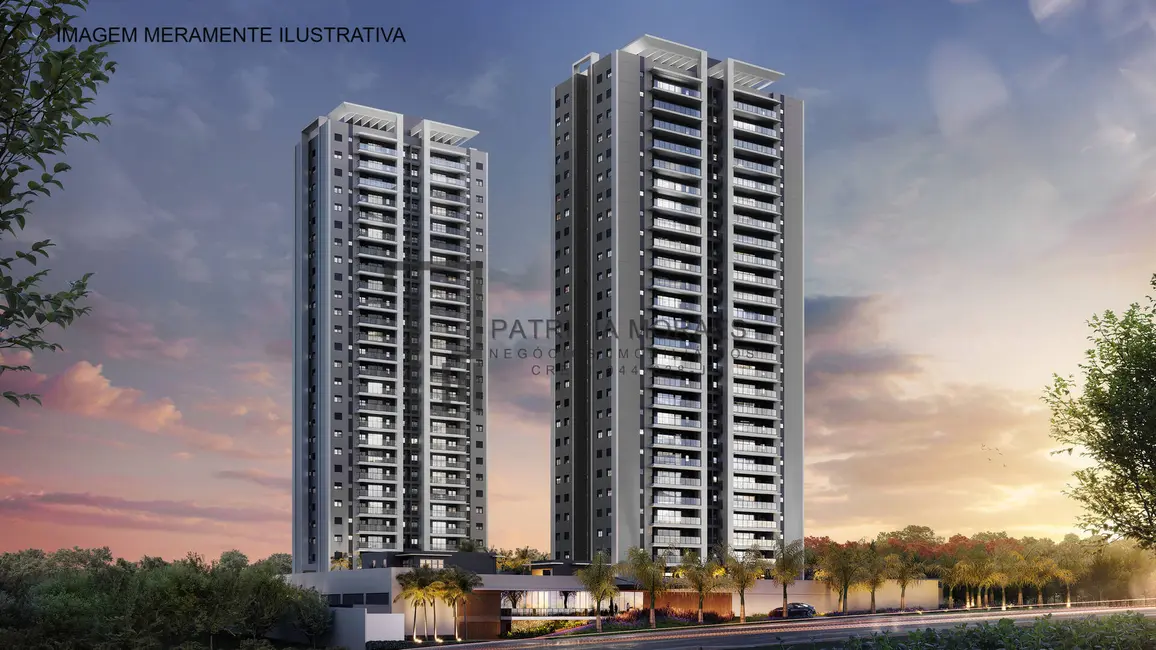 Foto 2 de Apartamento com 3 quartos à venda, 116m2 em Além Ponte, Sorocaba - SP