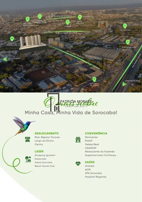 Apartamento com 2 quartos à venda, 53m2 em Chácaras Reunidas São Jorge, Sorocaba - SP - imagem 2 Foto 2 de Apartamento com 2 quartos à venda, 53m2 em Chácaras Reunidas São Jorge, Sorocaba - SP