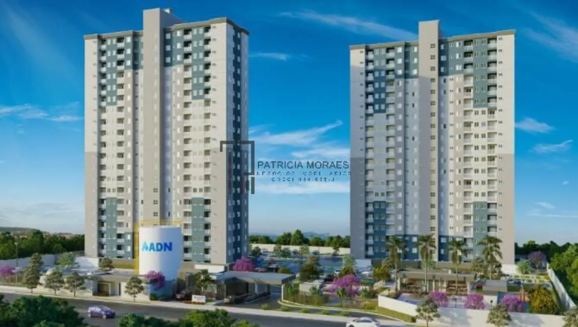 Foto 1 de Apartamento com 1 quarto à venda, 43m2 em Caguassu, Sorocaba - SP