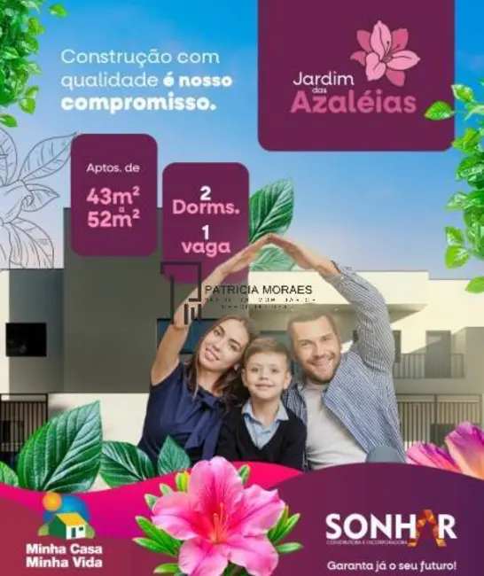 Apartamento com 2 quartos à venda, 43m2 em Jardim das Azaléias, Sorocaba - SP - imagem 1 Foto 1 de Apartamento com 2 quartos à venda, 43m2 em Jardim das Azaléias, Sorocaba - SP