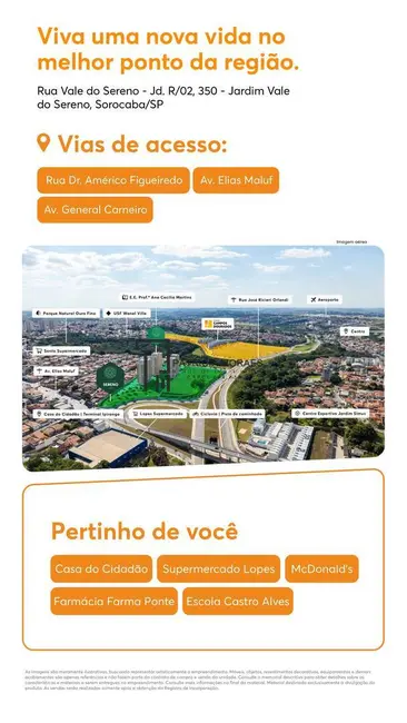 Apartamento com 2 quartos à venda e para alugar, 40m2 em Sorocaba - SP - imagem 4 Foto 4 de Apartamento com 2 quartos à venda e para alugar, 40m2 em Sorocaba - SP