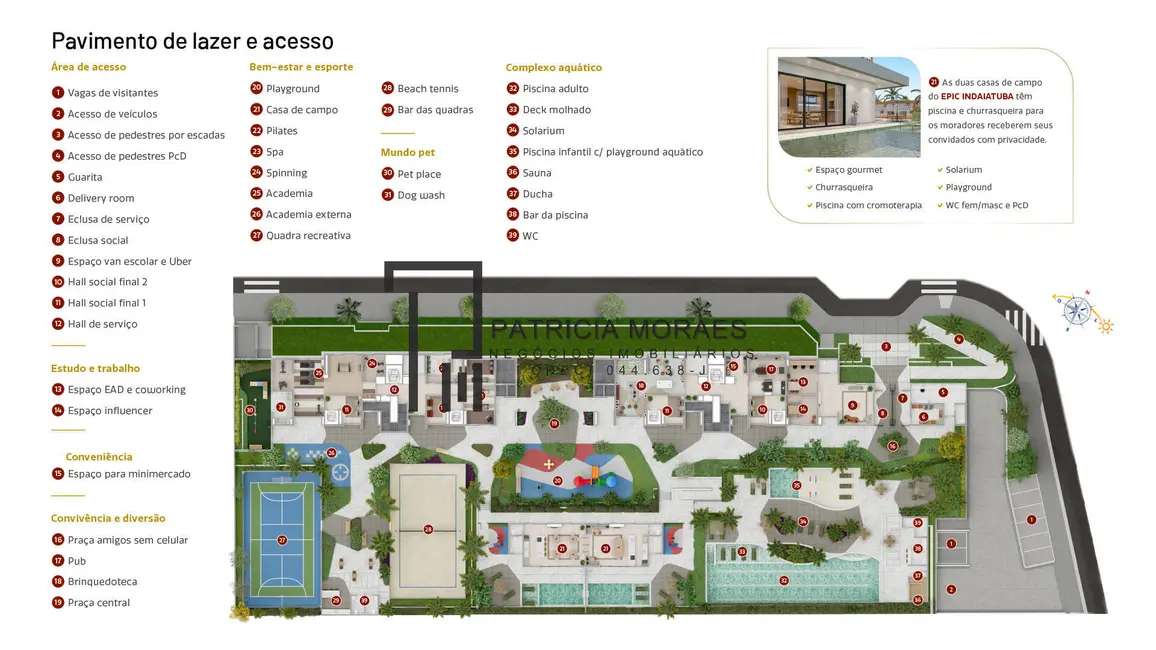 Foto 3 de Apartamento com 3 quartos à venda, 166m2 em Indaiatuba - SP