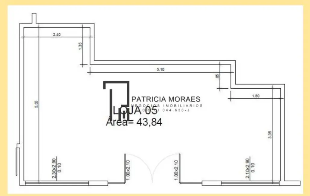 Foto 3 de Loja à venda e para alugar, 44m2 em Chácaras Reunidas São Jorge, Sorocaba - SP