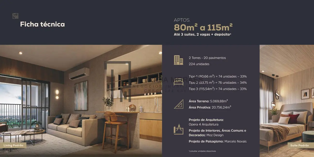 Foto 3 de Apartamento com 3 quartos à venda, 81m2 em Vila Independência, Sorocaba - SP