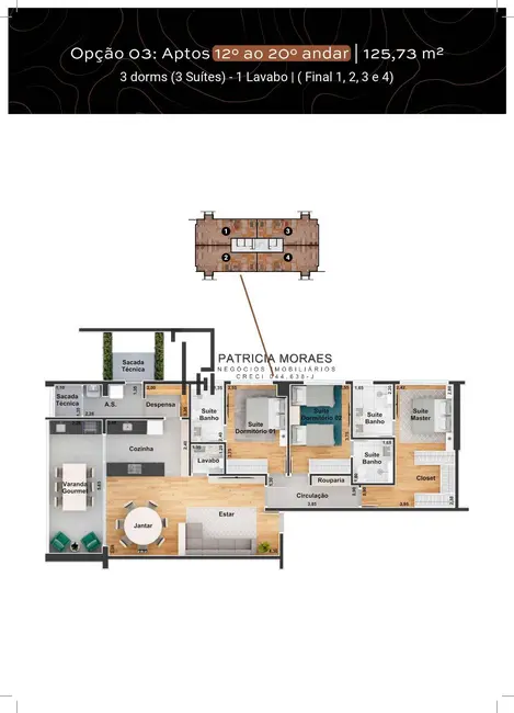 Foto 8 de Apartamento com 2 quartos à venda, 76m2 em Além Ponte, Sorocaba - SP