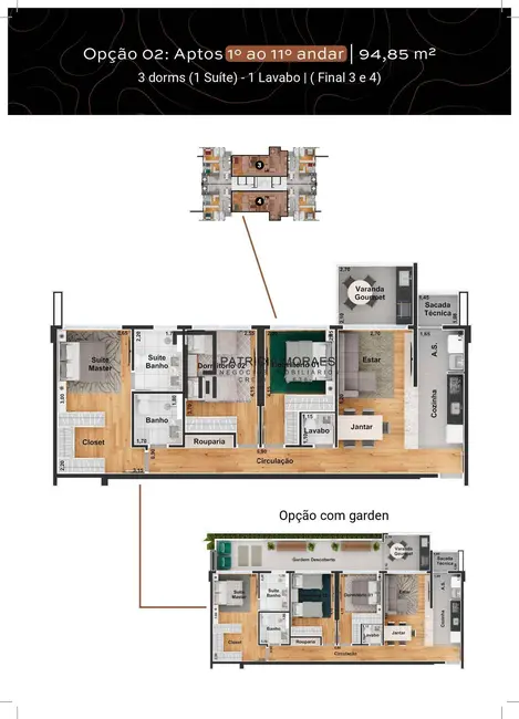 Foto 6 de Apartamento com 2 quartos à venda, 76m2 em Além Ponte, Sorocaba - SP
