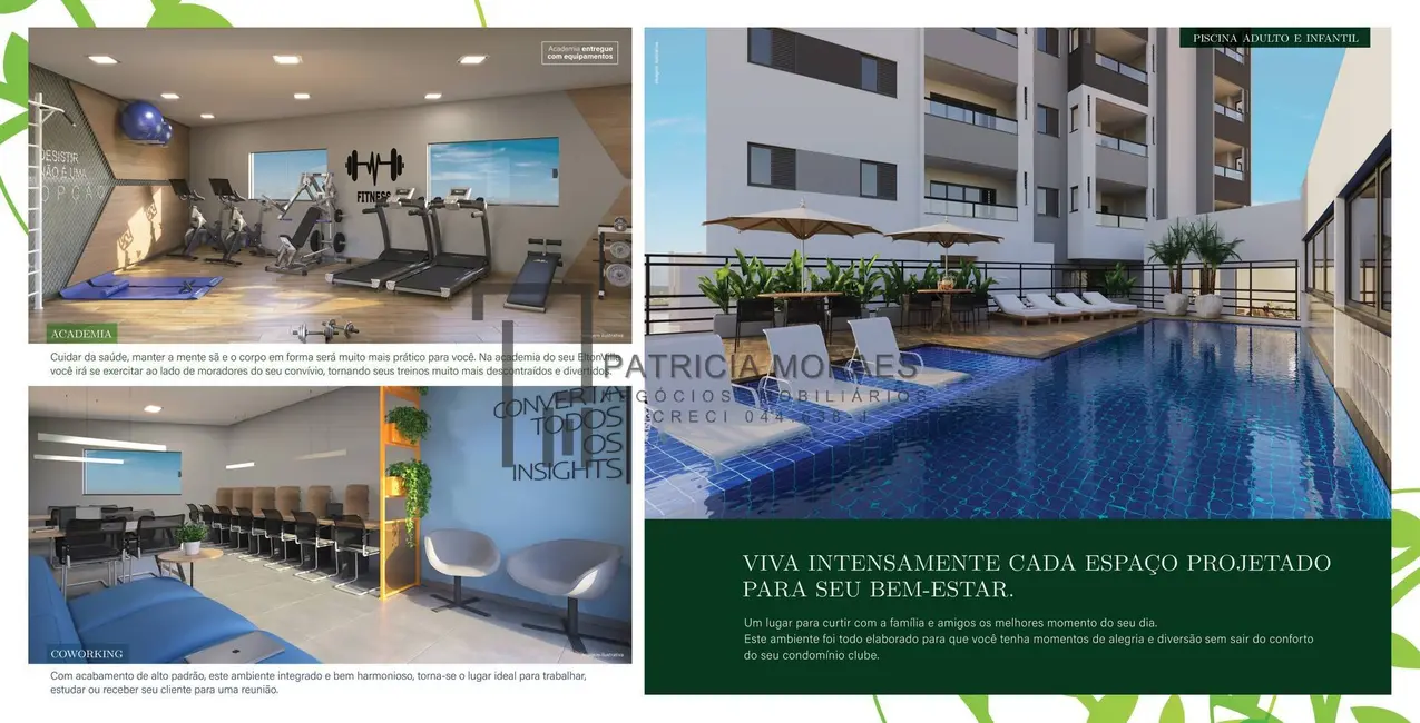 Foto 2 de Apartamento com 1 quarto para alugar, 38m2 em Jardim América, Sorocaba - SP