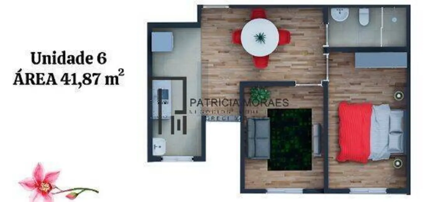 Foto 8 de Apartamento com 2 quartos à venda, 51m2 em Vila Fiori, Sorocaba - SP