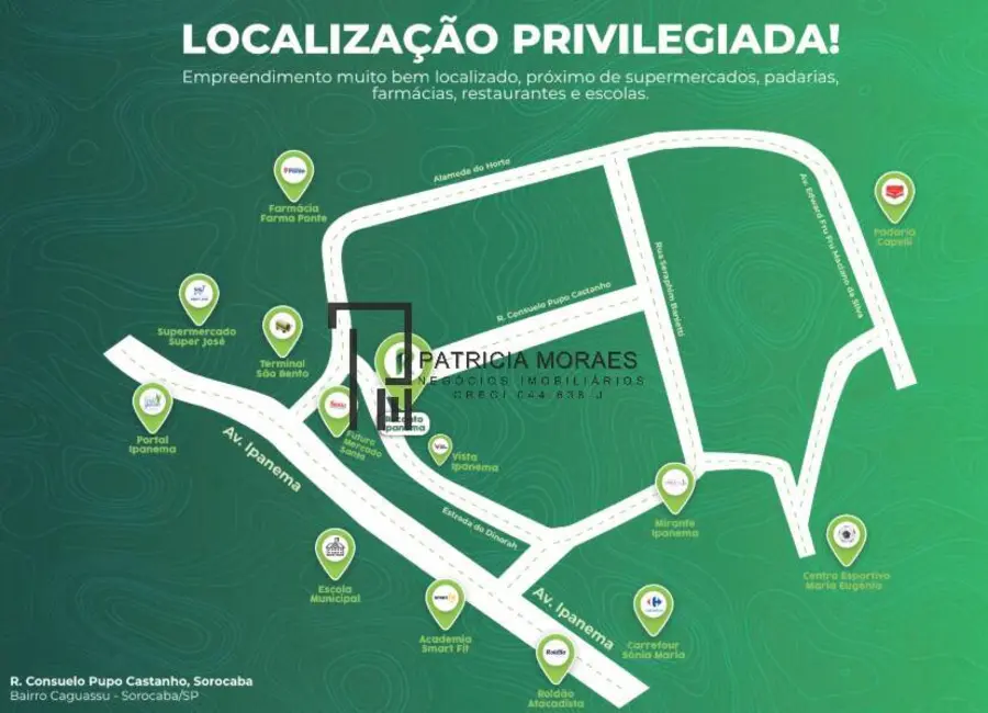 Foto 2 de Apartamento com 2 quartos à venda, 40m2 em Loteamento Dinorá Rosa, Sorocaba - SP