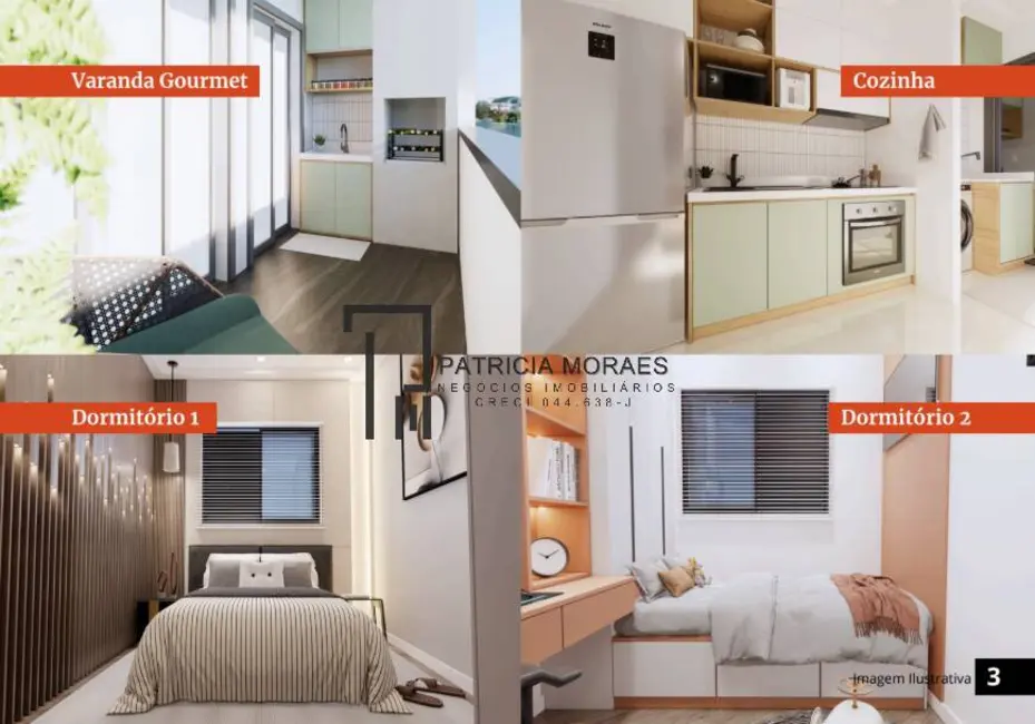 Foto 4 de Apartamento com 3 quartos à venda, 68m2 em Vila Trujillo, Sorocaba - SP