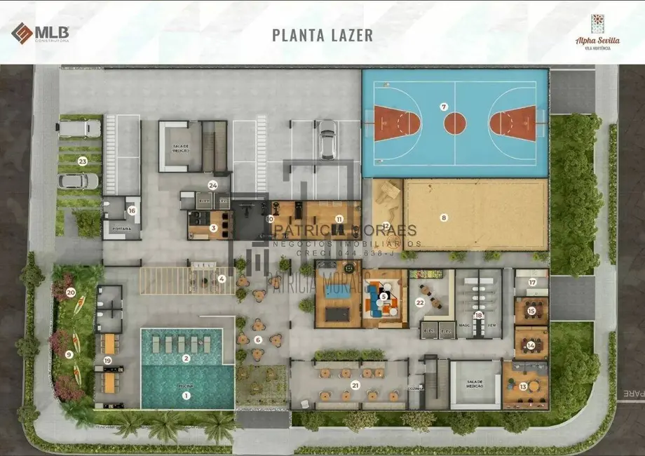 Foto 4 de Apartamento com 3 quartos à venda, 76m2 em Vila Colorau, Sorocaba - SP