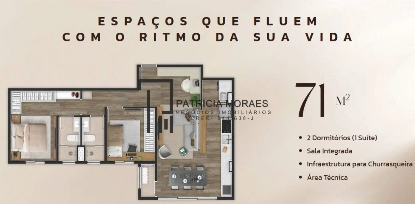 Foto 4 de Apartamento com 3 quartos à venda, 86m2 em Boa Vista, Sorocaba - SP