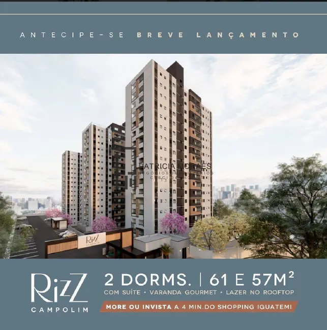 Apartamento com 2 quartos à venda, 61m2 em Parque Campolim, Sorocaba - SP - imagem 1 Foto 1 de Apartamento com 2 quartos à venda, 61m2 em Parque Campolim, Sorocaba - SP