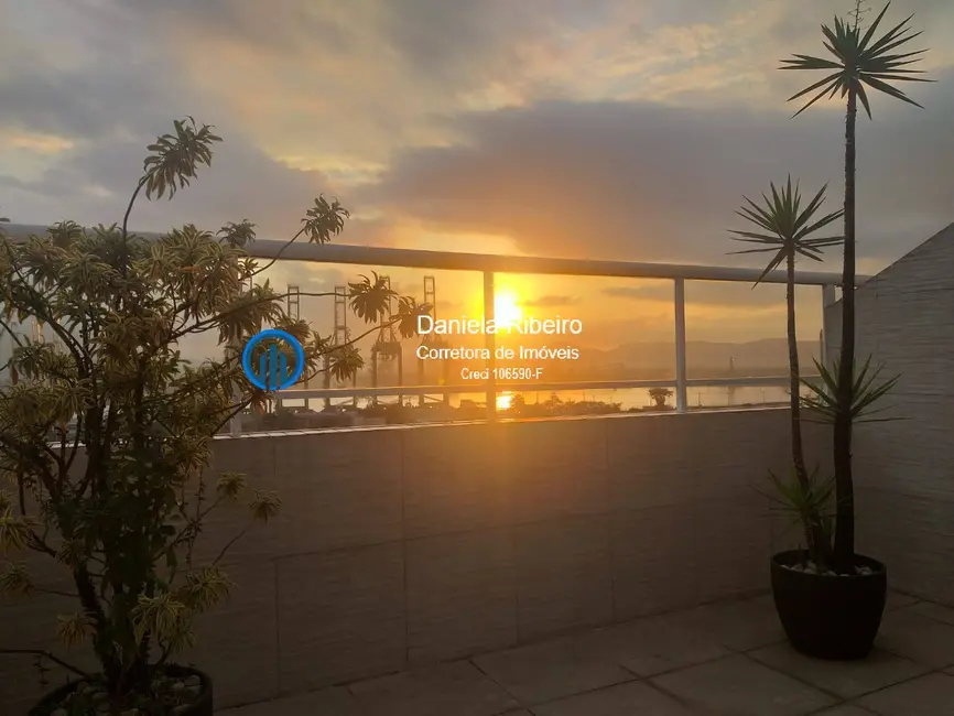 Foto 2 de Cobertura com 3 quartos à venda, 215m2 em Estuário, Santos - SP