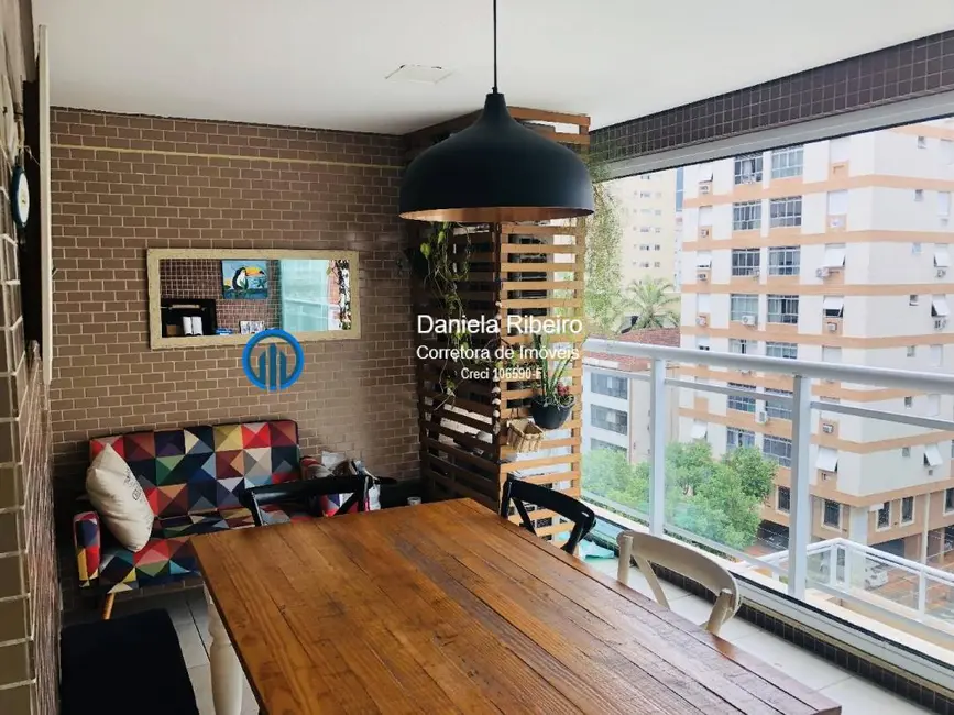 Foto 1 de Apartamento com 3 quartos à venda, 87m2 em Pompéia, Santos - SP