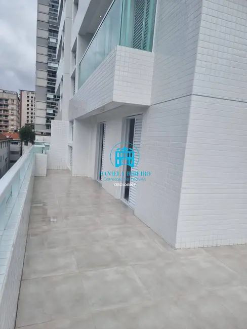 Foto 2 de Apartamento com 2 quartos à venda e para alugar, 53m2 em Embaré, Santos - SP