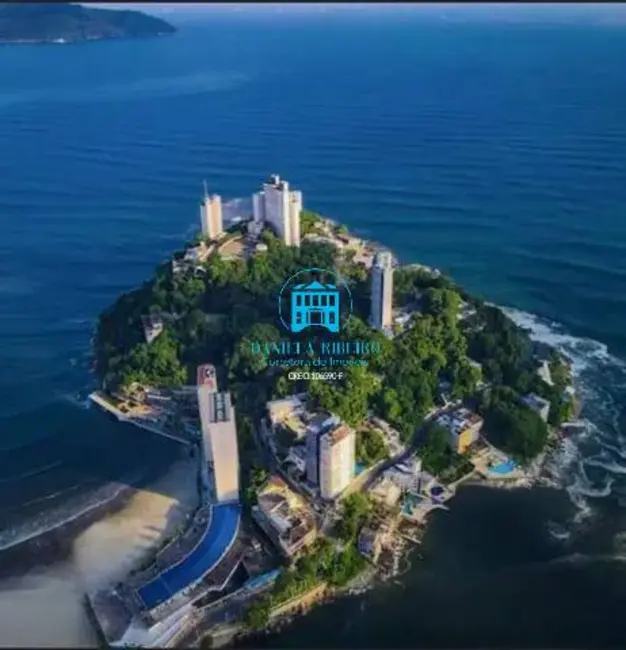 Foto 1 de Apartamento com 1 quarto à venda, 32m2 em Ilha Porchat, Sao Vicente - SP