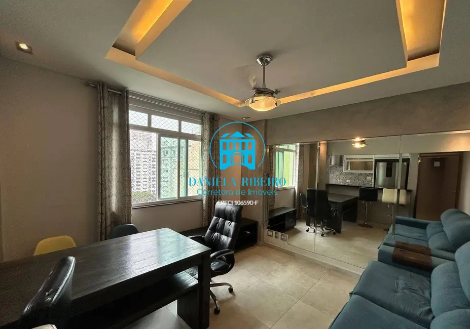 Foto 1 de Apartamento com 1 quarto à venda, 45m2 em Aparecida, Santos - SP