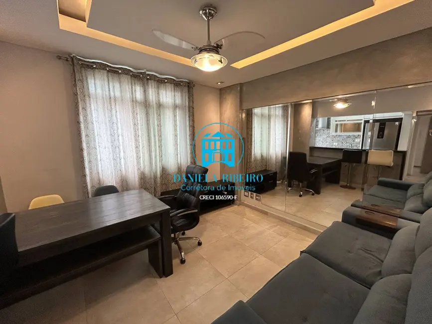 Foto 2 de Apartamento com 1 quarto à venda, 45m2 em Aparecida, Santos - SP