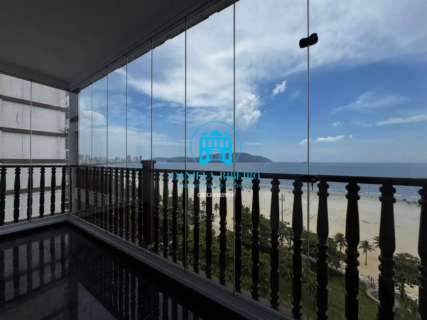 Foto 5 de Apartamento com 3 quartos à venda e para alugar, 158m2 em Gonzaga, Santos - SP