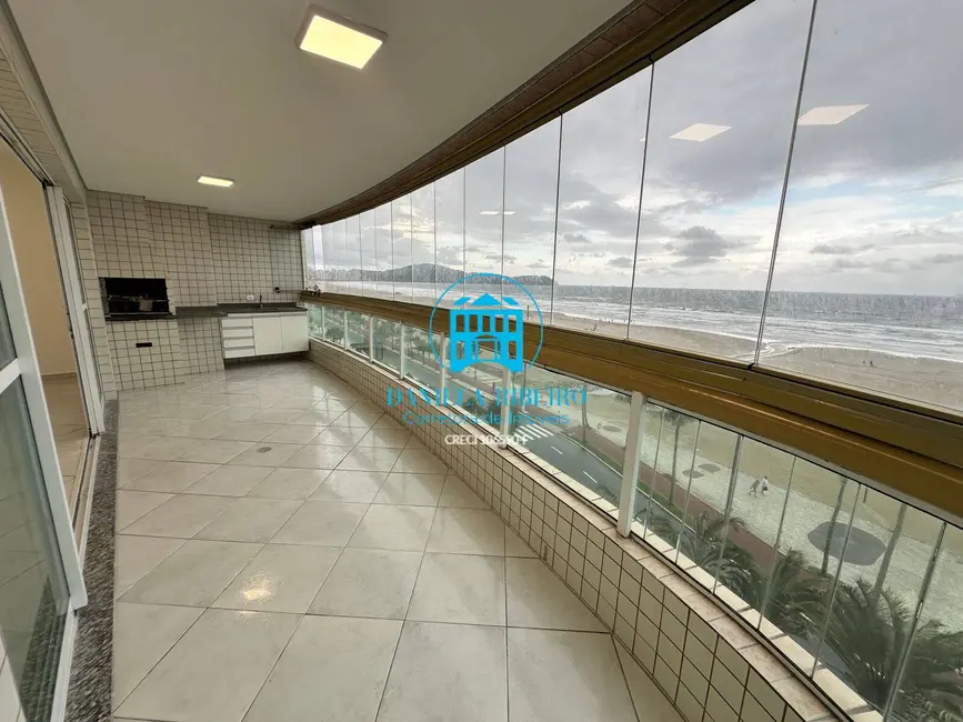 Foto 2 de Apartamento com 3 quartos para alugar, 170m2 em Aviação, Praia Grande - SP