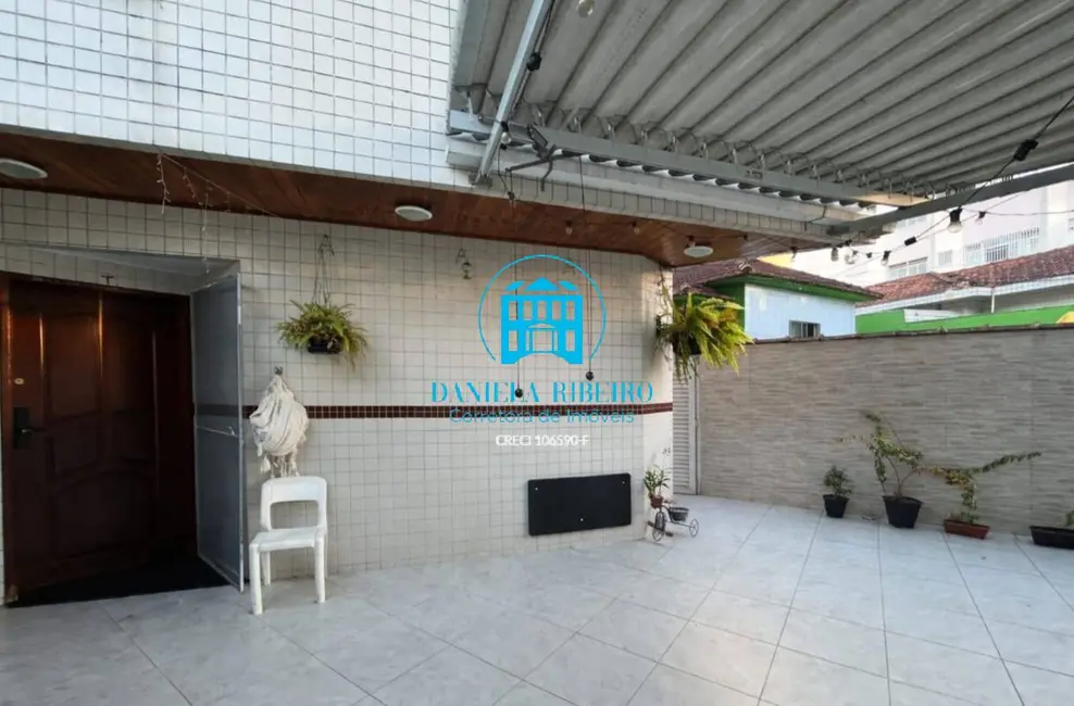 Foto 2 de Casa com 3 quartos à venda, 88m2 em Aparecida, Santos - SP