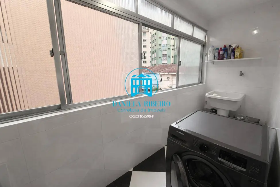 Foto 7 de Apartamento com 2 quartos à venda, 70m2 em Macuco, Santos - SP