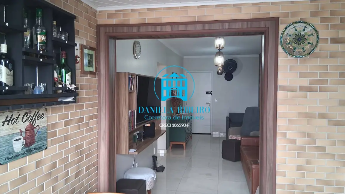 Foto 4 de Apartamento com 1 quarto à venda, 65m2 em Boqueirão, Praia Grande - SP