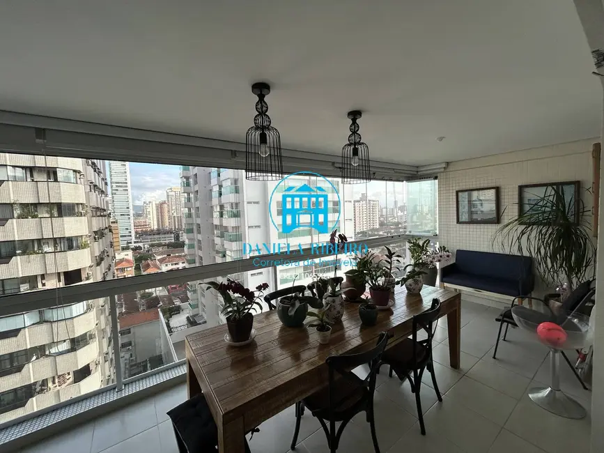 Foto 2 de Apartamento com 3 quartos à venda, 155m2 em Embaré, Santos - SP