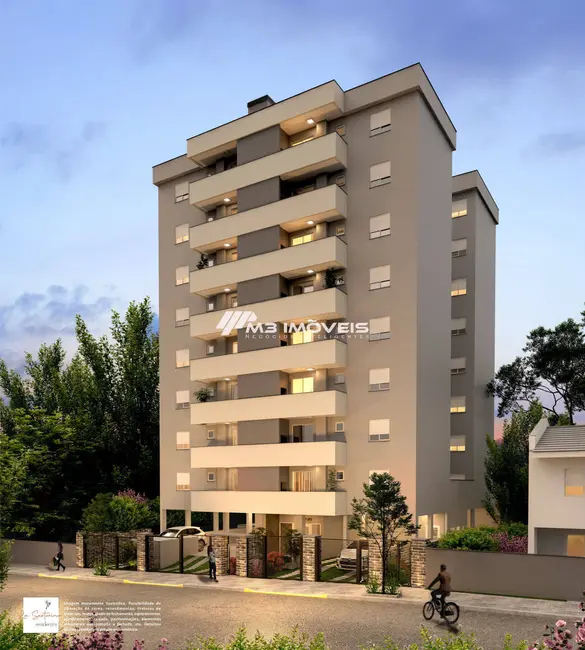 Foto 1 de Apartamento com 3 quartos à venda, 62m2 em Desvio Rizzo, Caxias Do Sul - RS