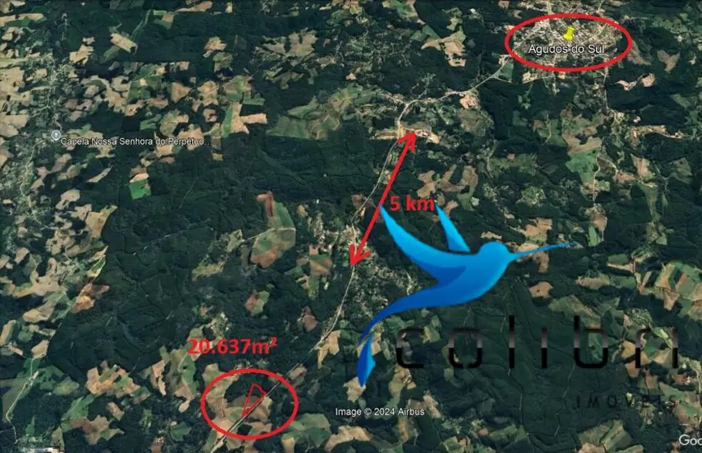 Foto 2 de Chácara à venda, 20637m2 em Agudos Do Sul - PR