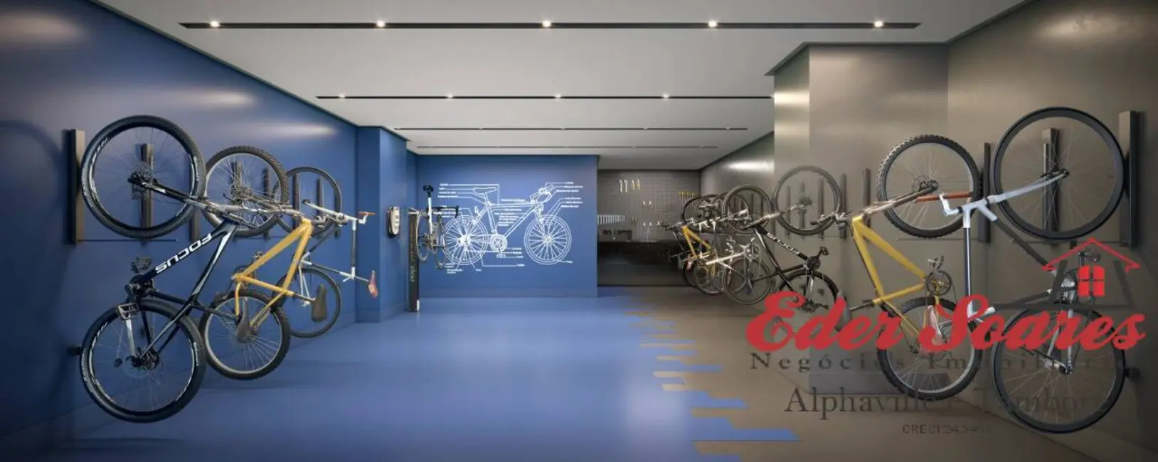 Apartamento com 3 quartos à venda, 173m2 em Barueri - SP - imagem 7 Foto 7 de Apartamento com 3 quartos à venda, 173m2 em Barueri - SP