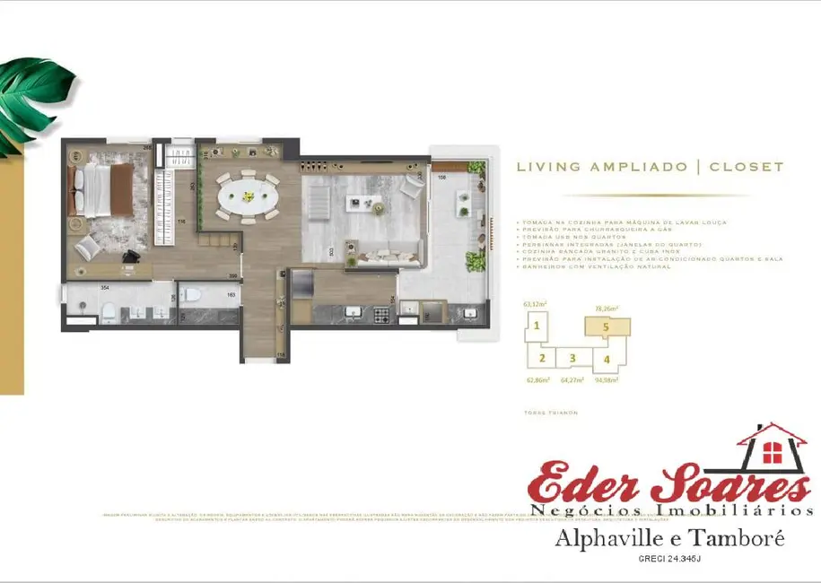 Foto 29 de Apartamento à venda em Alphaville Empresarial, Barueri - SP