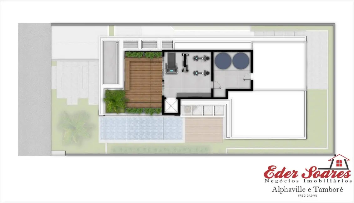 Foto 8 de Casa com 4 quartos à venda, 600m2 em Tamboré, Barueri - SP