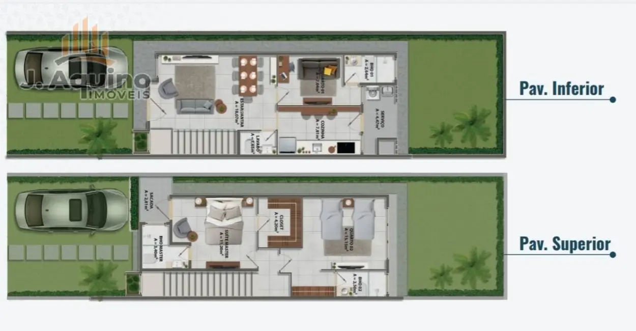 Foto 5 de Casa de Condomínio com 3 quartos à venda, 100m2 em Centro, Eusebio - CE