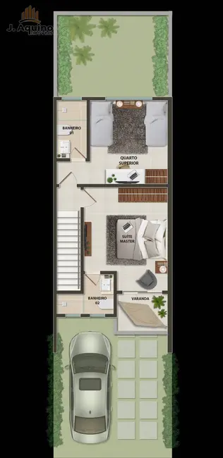 Casa de Condomínio com 3 quartos à venda, 101m2 em Maraponga, Fortaleza - CE - imagem 5 Foto 5 de Casa de Condomínio com 3 quartos à venda, 101m2 em Maraponga, Fortaleza - CE