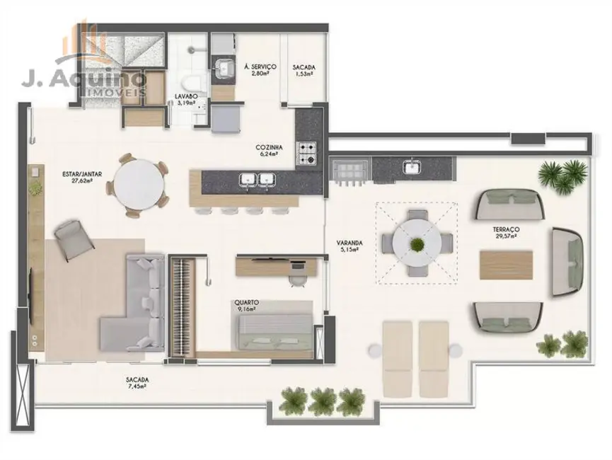 Apartamento com 3 quartos à venda, 104160m2 em José Bonifácio, Fortaleza - CE - imagem 9 Foto 9 de Apartamento com 3 quartos à venda, 104160m2 em José Bonifácio, Fortaleza - CE