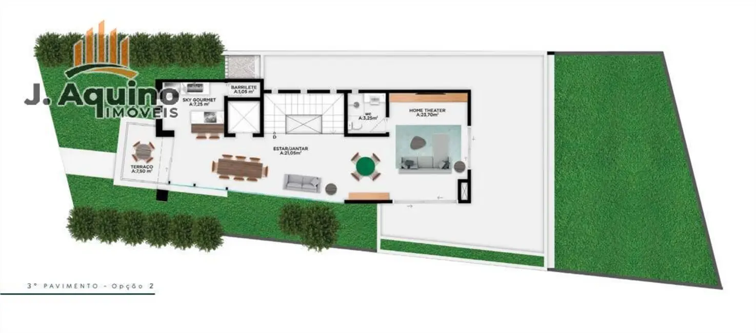 Foto 8 de Casa de Condomínio com 4 quartos à venda, 278m2 em De Lourdes, Fortaleza - CE