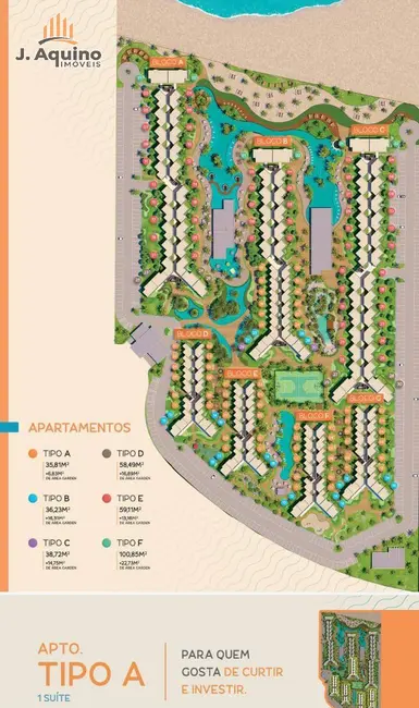 Foto 7 de Apartamento à venda, 100m2 em Aquiraz - CE